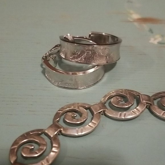 Sarah Coventry earrings + bracelet PM 977 - Picture 6 of 6